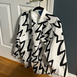 Fancy Zebra Windbreaker